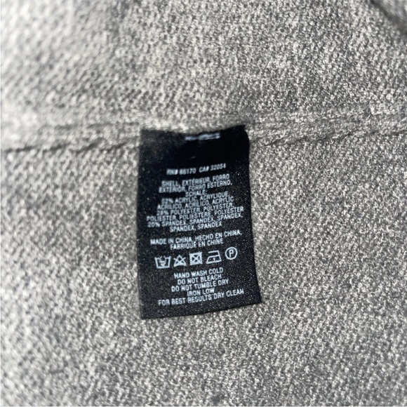 Moth Anthropologie Sweater poncho size S gray Cowl Neck Oversized  Short Sleeve - Picture 7 of 8